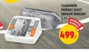 TLAKOMĚR PAŽOVÝ DIGIT. SBP690 SENCOR