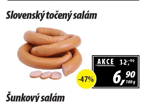 Slovenský točený salám