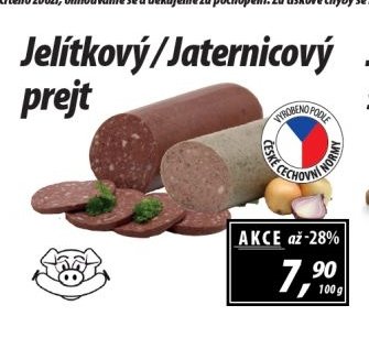 Jelítkový/Jaternicový prejt