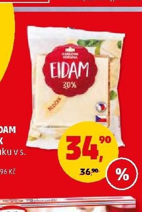 Sýr Eidam bloček 250 g
