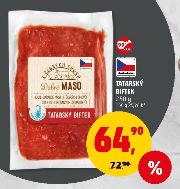 TATARSKÝ BIFTEK 250 g