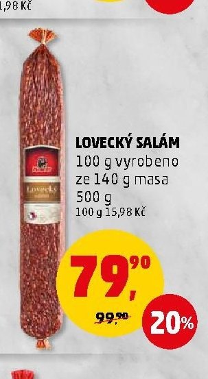 LOVECKÝ SALÁM 500 g
