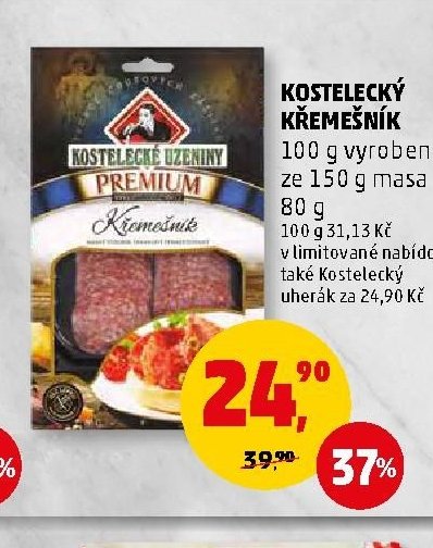 KOSTELECKÝ KŘEMEŠNÍK 80 g