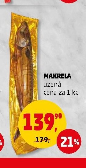 MAKRELA uzená 1 kg