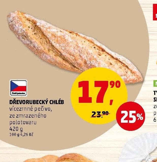 DŘEVORUBECKÝ CHLÉB