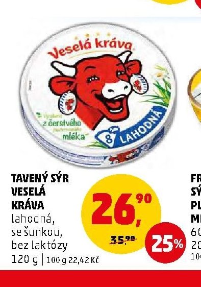 TAVENÝ SÝR VESELÁ KRÁVA