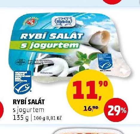 RYBÍ SALÁT S JOGURTEM