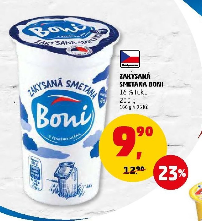 ZAKYSANÁ SMETANA BONI