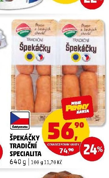 ŠPEKÁČKY TRADIČNÍ SPECIALITA