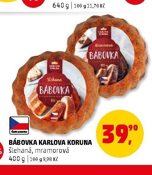 BÁBOVKA KARLOVA KORUNA