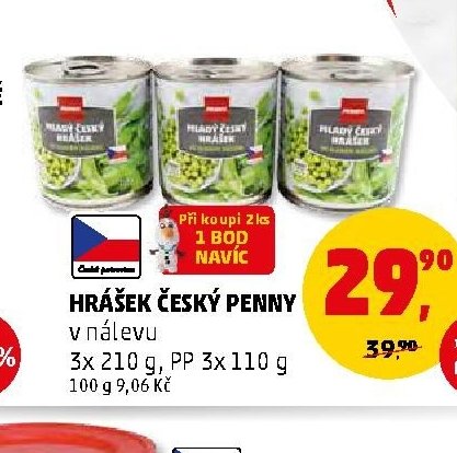 HRÁŠEK ČESKÝ PENNY