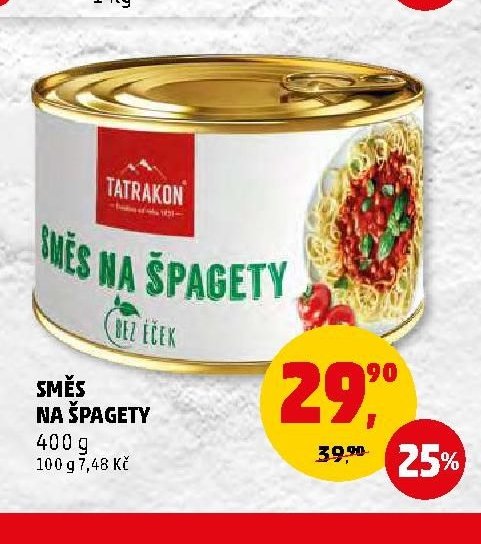 SMĚS NA ŠPAGETY
