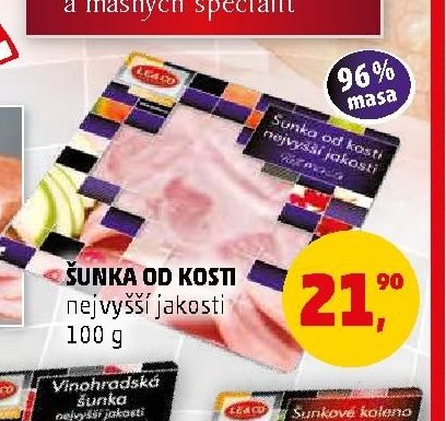 ŠUNKA OD KOSTI nejvyšší jakosti 100 g