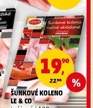 ŠUNKOVÉ KOLENO LE & CO krájené | 100 g