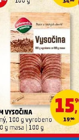 SALÁM VYSOČINA 100 g