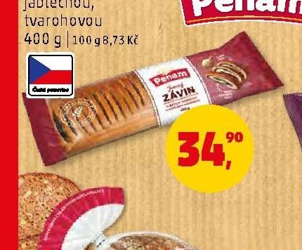 ZÁVIN s náplní makovou, jablečnou, tvarohovou 400 g