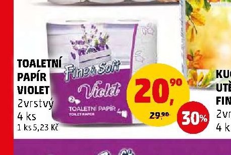 Toaletní papír Violet