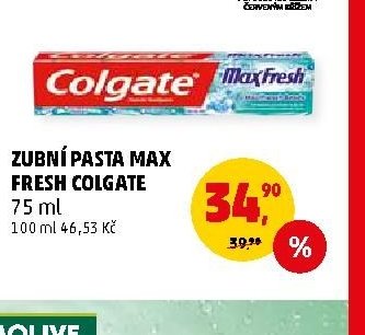 Zubní pasta Max Fresh Colgate