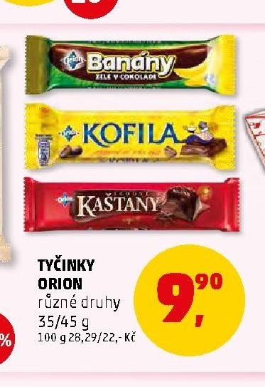 TYČINKY ORION