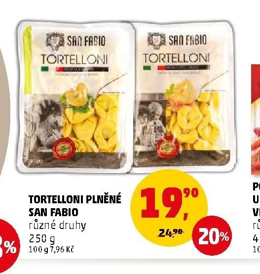 TORTELLONI PLNĚNÉ SAN FABIO