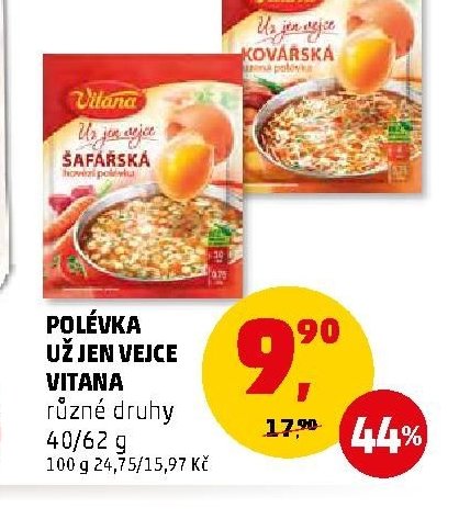 POLÉVKA UŽ JEN VEJCE VITANA