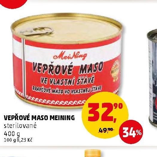 VEPŘOVÉ MASO MEINING