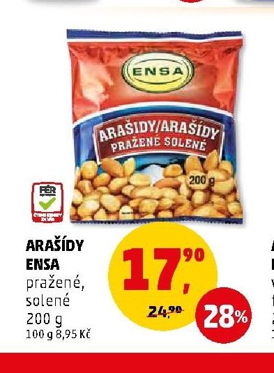 Arašídy Ensa