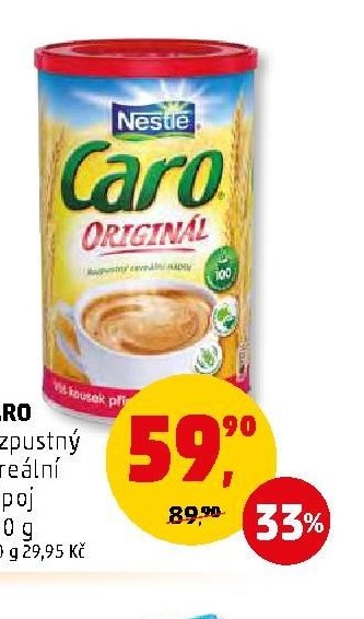 CARO rozpustný cereální nápoj