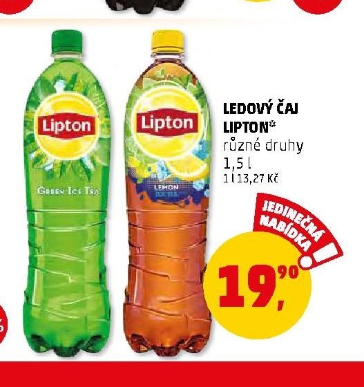 LEDOVÝ ČAJ LIPTON různé druhy