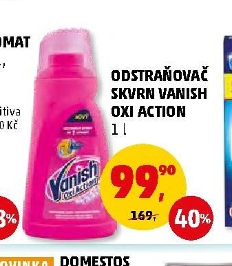 ODSTRAŇOVAČ SKVRN VANISH OXI ACTION