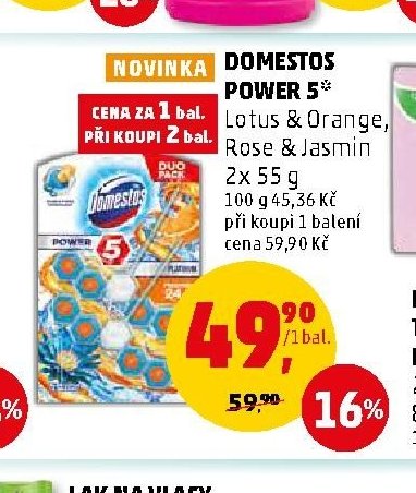 DOMESTOS POWER 5