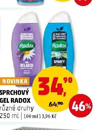 SPRCHOVÝ GEL RADOX