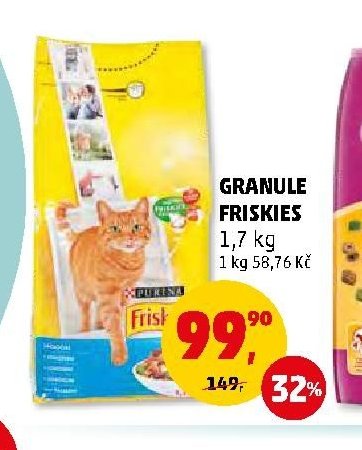 GRANULE FRISKIES 1,7 kg