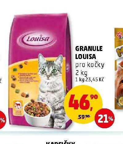 GRANULE LOUISA pro kočky 2 kg