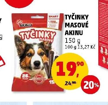 TYČINKY MASOVÉ AKINU 150 g