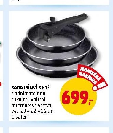 SADA PÁNVÍ 3 KS