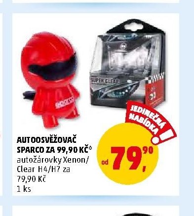 AUTOOSVĚŽOVAČ SPARCO