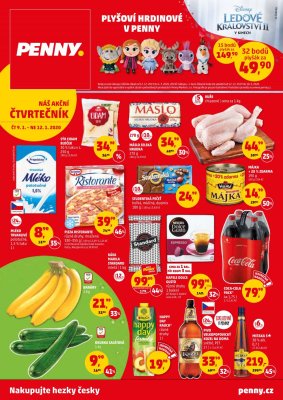 aktuální leták Penny Market 9.1.2020-12.1.2020