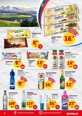 aktuální leták Penny Market 9.1.2020-12.1.2020