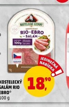 KOSTELECKÝ SALÁM RIO EBRO*