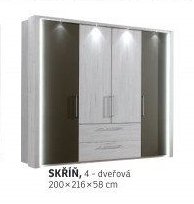 SKŘÍŇ, 4 - dveřová