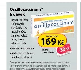 Oscillococcinum 6 dávek