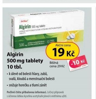 Algirin 500 mg tablety 10 tbl.