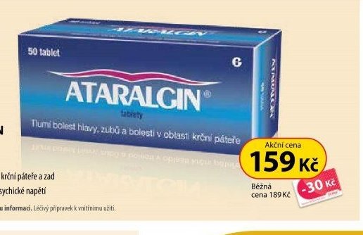 ATARALGIN tablety 50 tbl.