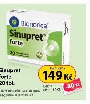 Sinupret forte 20 tbl.