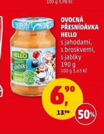 Ovocná přesnídávka Hello