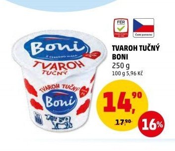 TVAROH TUČNÝ BONI 250 g