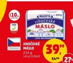 JIHOCESKÉ MÁSLO 250 g