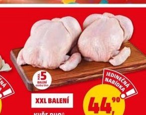 KUŘE DUO chlazené cena za 1 kg