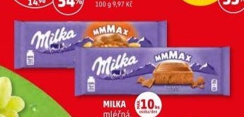 MILKA mléčná, Peanut caramel, Oreo 270–300 g